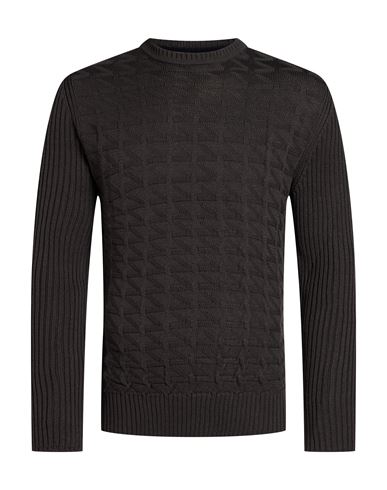 Man Sweater Lead Size L Merino Wool, Acrylic