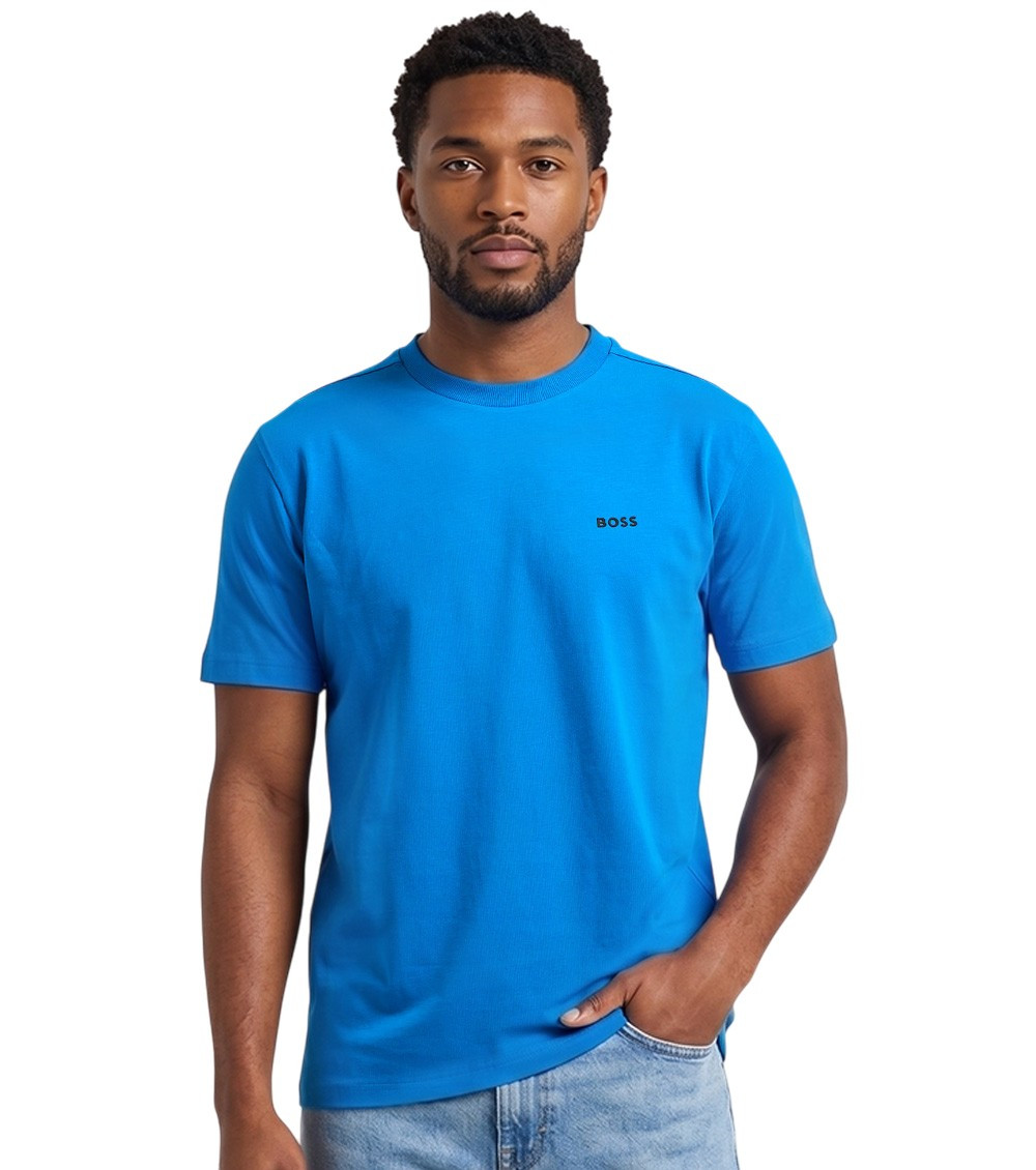 Blue Crew Neck T-Shirt
