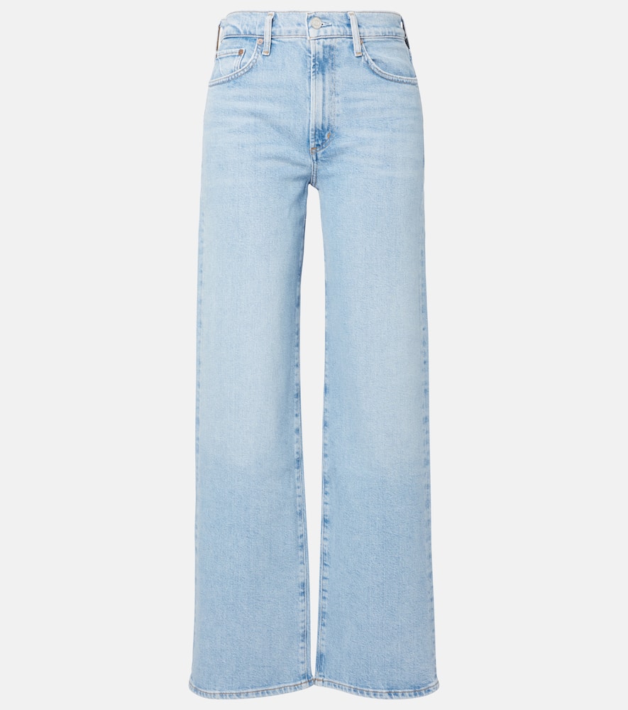 Harper high-rise wide-leg jeans