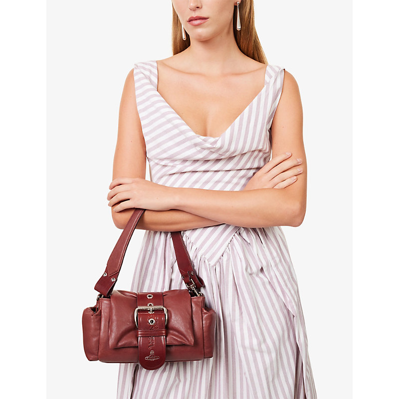 Womens Hazel Treasure Leather Handbag