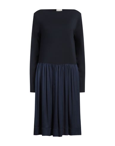Woman Midi dress Midnight blue Size 6 Viscose, Elastane