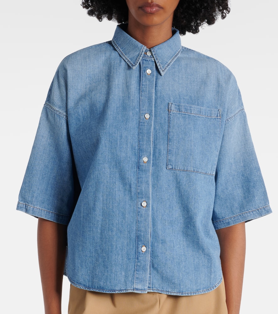 Frances denim shirt
