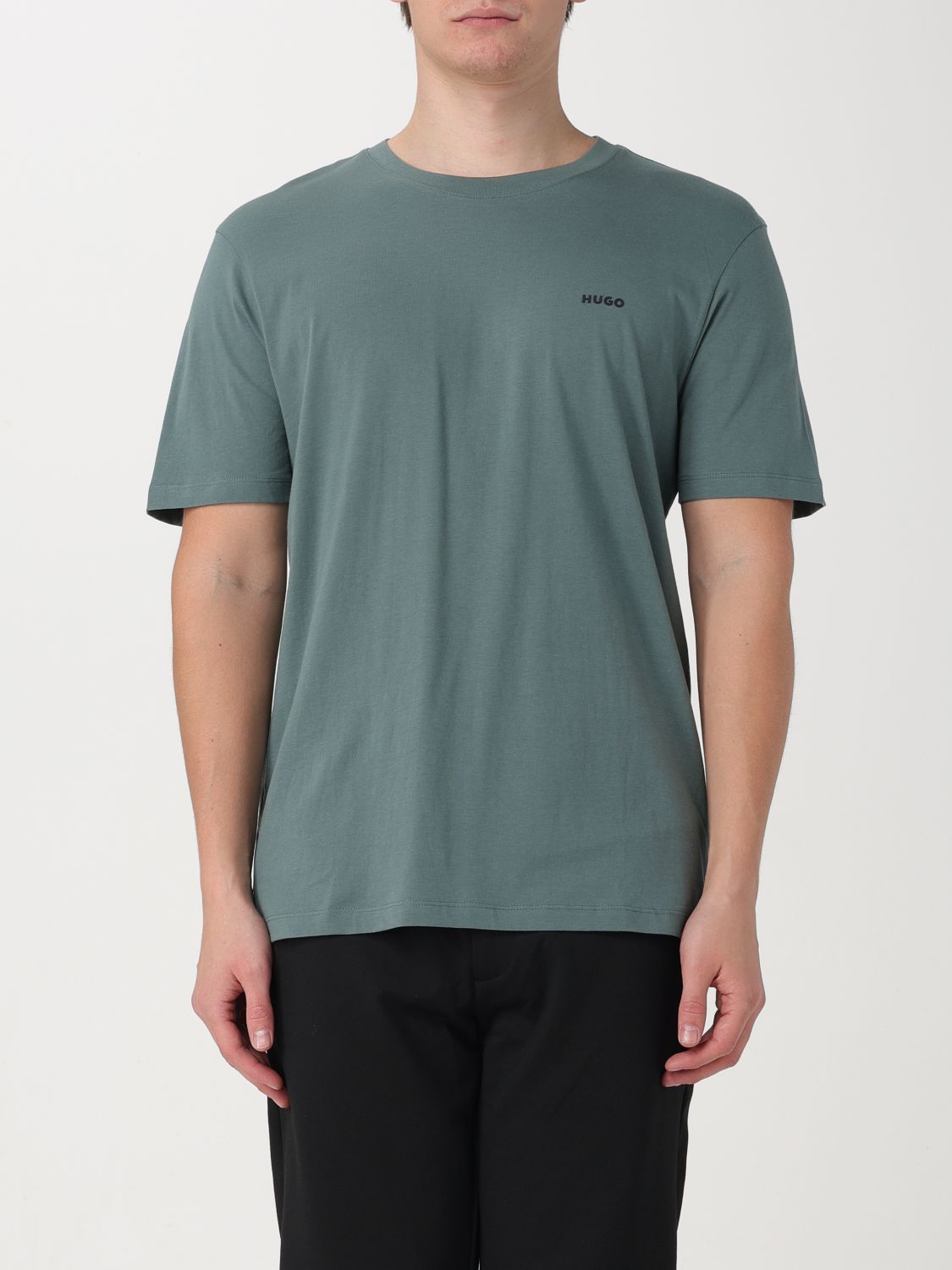 T-Shirt Men color Green