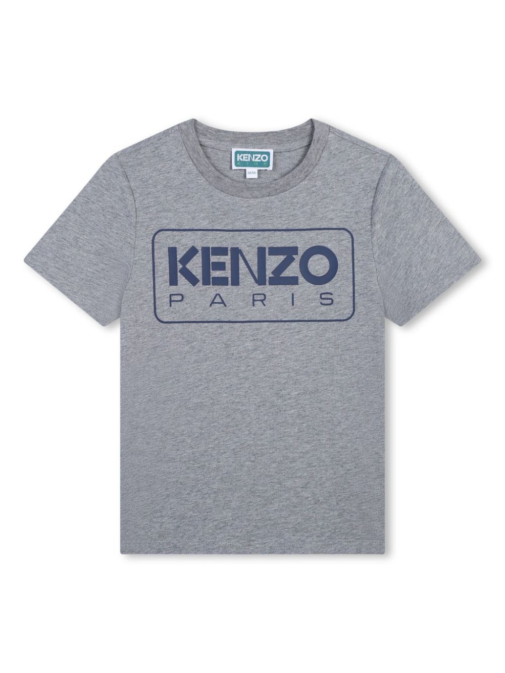 Logo-print cotton T-shirt - Grey