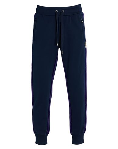 Man Pants Midnight blue Size 28 Cotton, Polyester