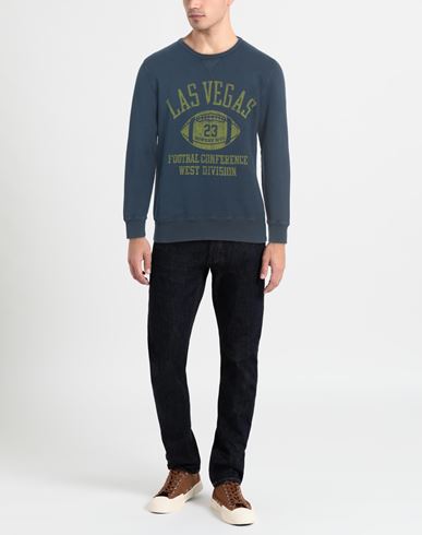 Bowery Man Sweatshirt Navy Size M Cotton