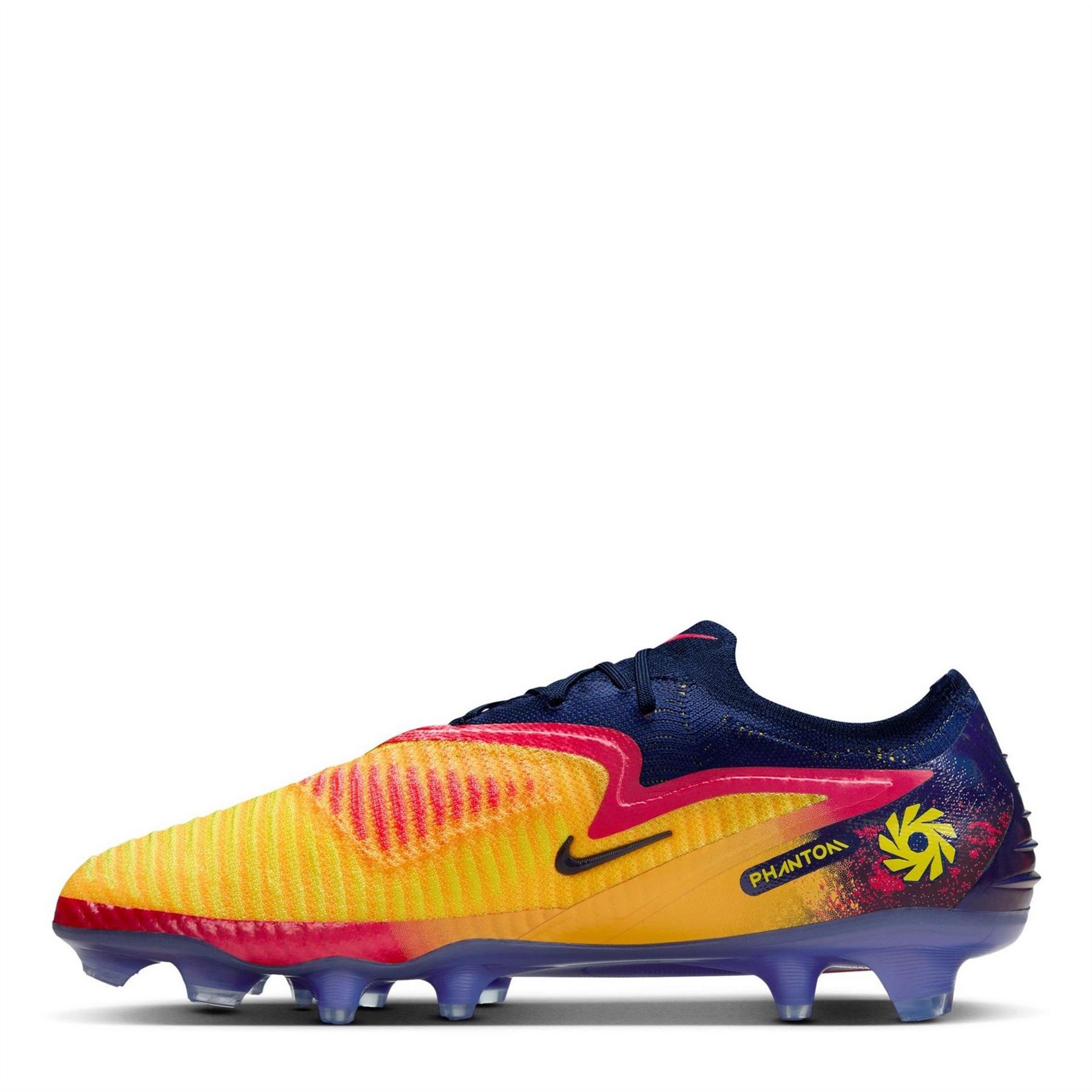 Nike Boys Phantom 6 Low E in Laser Orange/Le