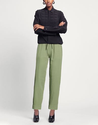 Woman Pants Sage green Size XS Cotton