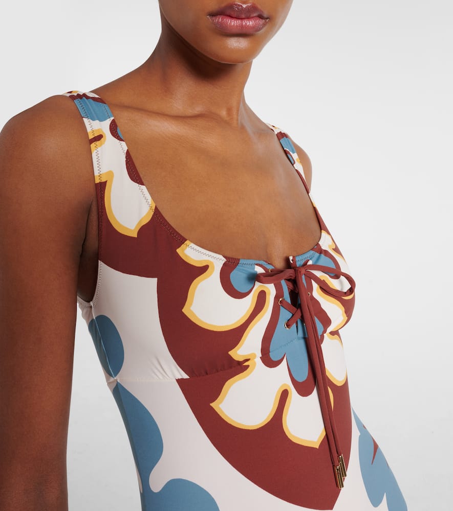 Sunset printed swimsuit