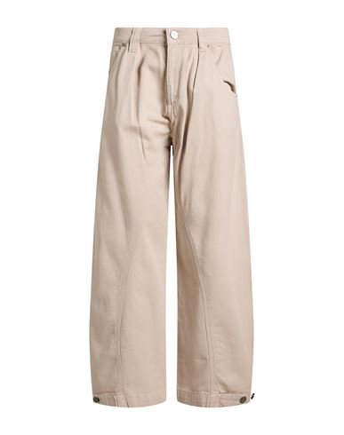Woman Pants Beige Size 26 Cotton