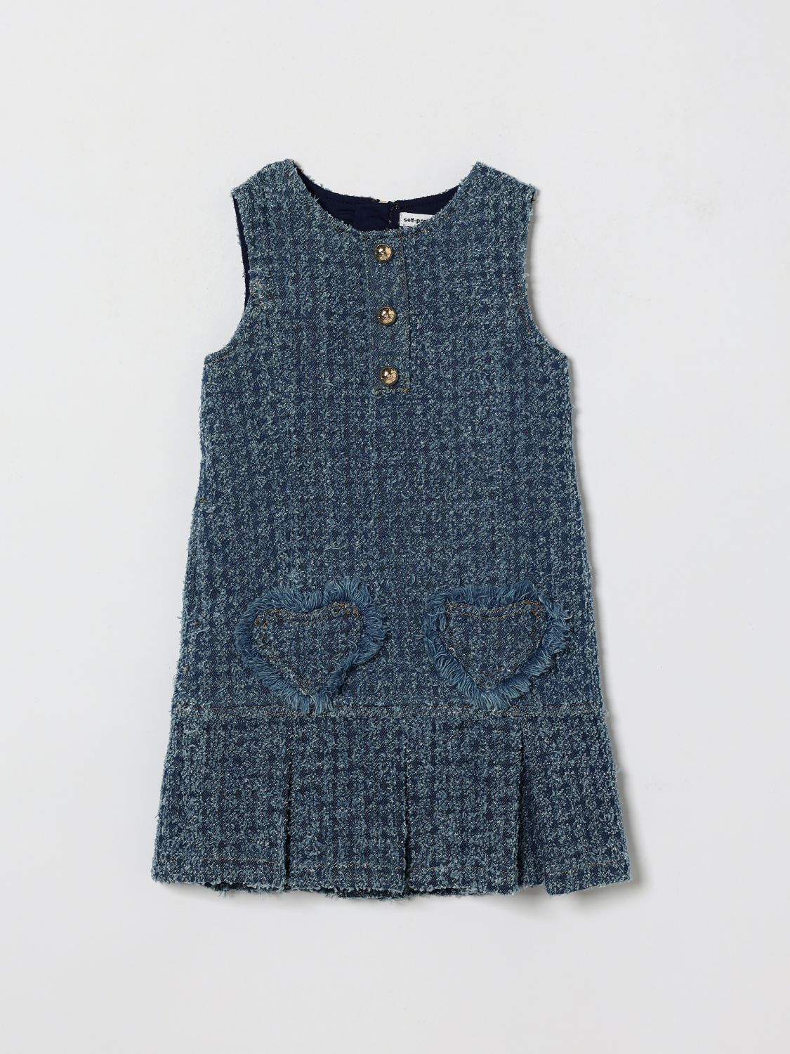 Dress Kids color Blue