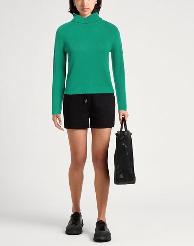 Fabiana Filippi Woman Turtleneck Green Size 4 Cashmere