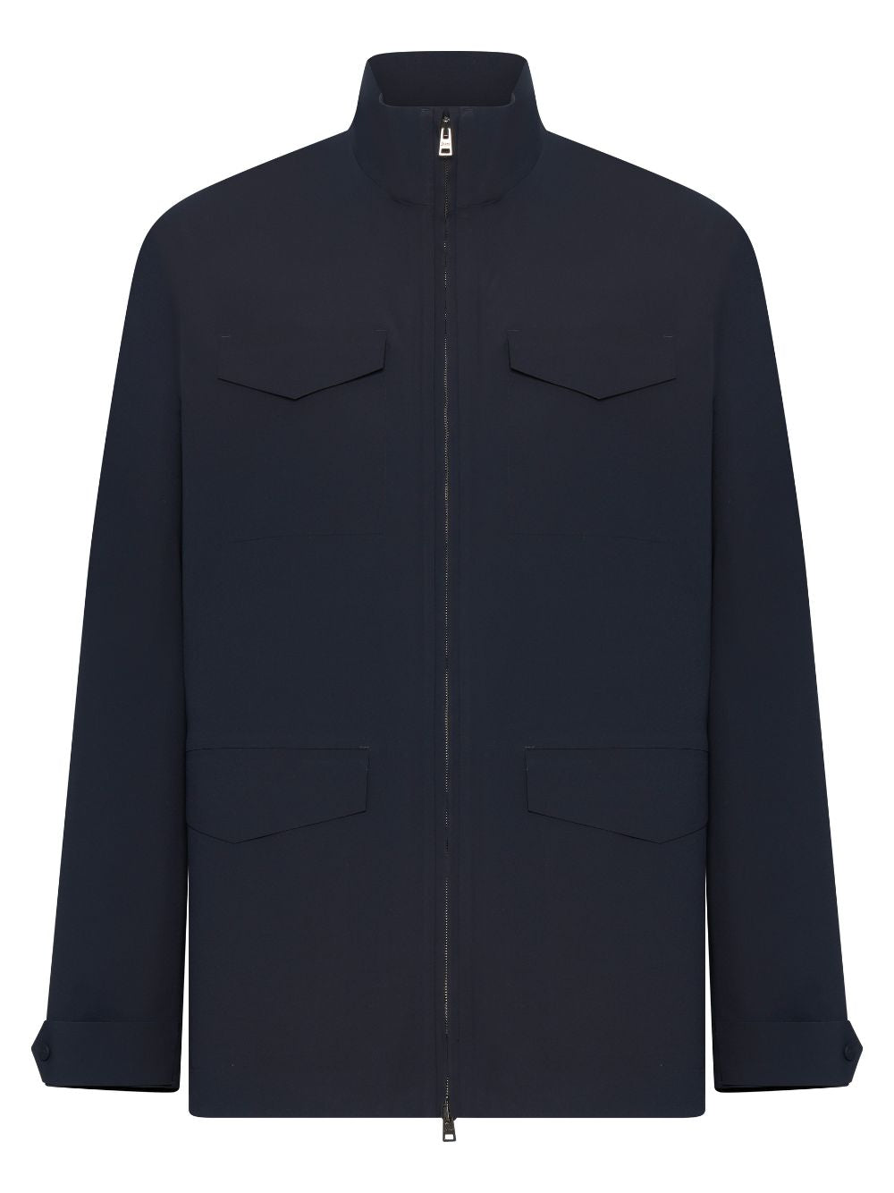 Stretch Polyamide Technical Jacket — Navy