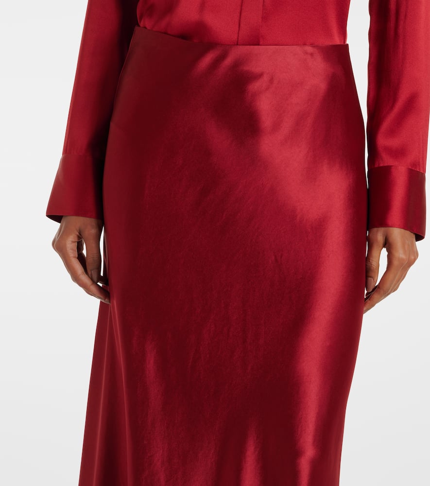 Vince Satin maxi skirt
