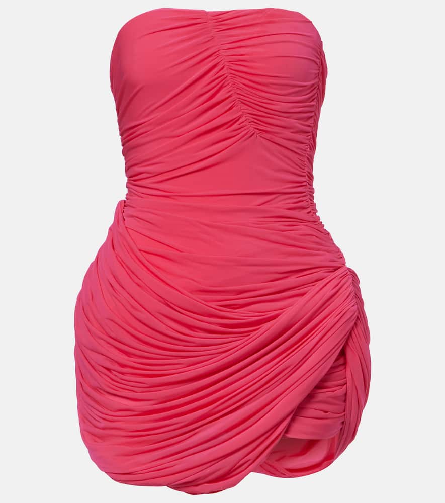 Ruched minidress