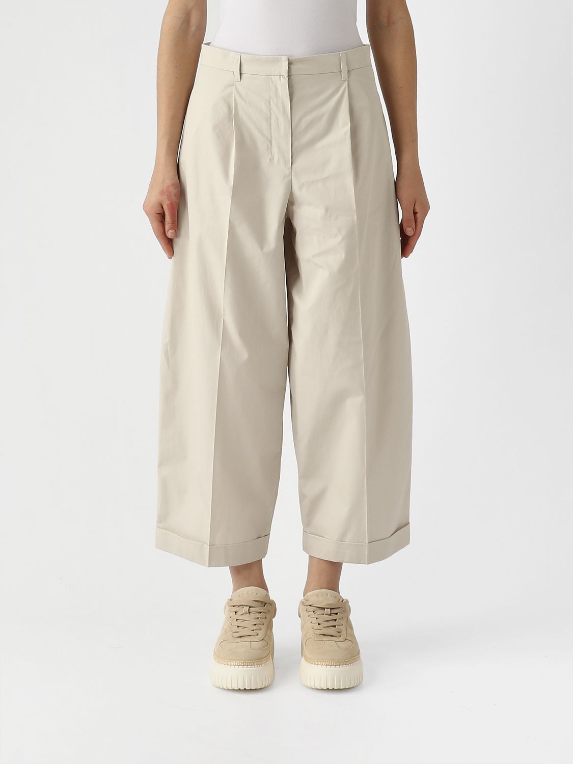 Pants Woman color Mastic