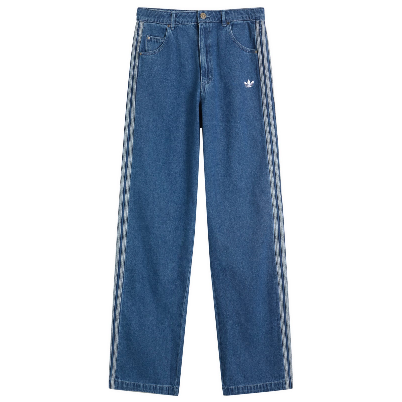 Women's Adicolor Denim 3-Stripes Track Pants Indigo Denim