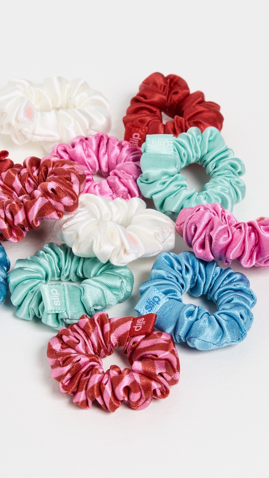 Slip Minnie Scrunchies Set of 12 Sundown One Size