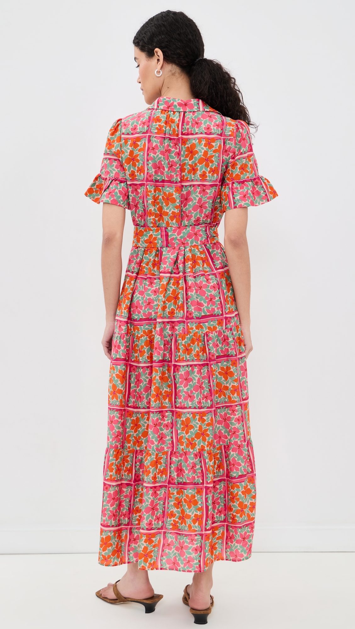 Martine Botanic Tile Dress Botanic Tile