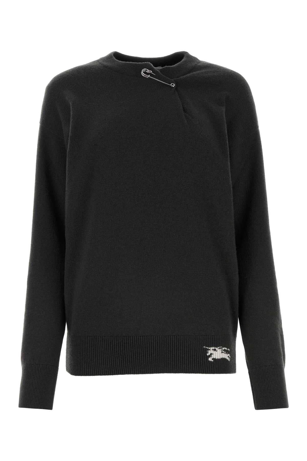 Cashmere Sweater — Black