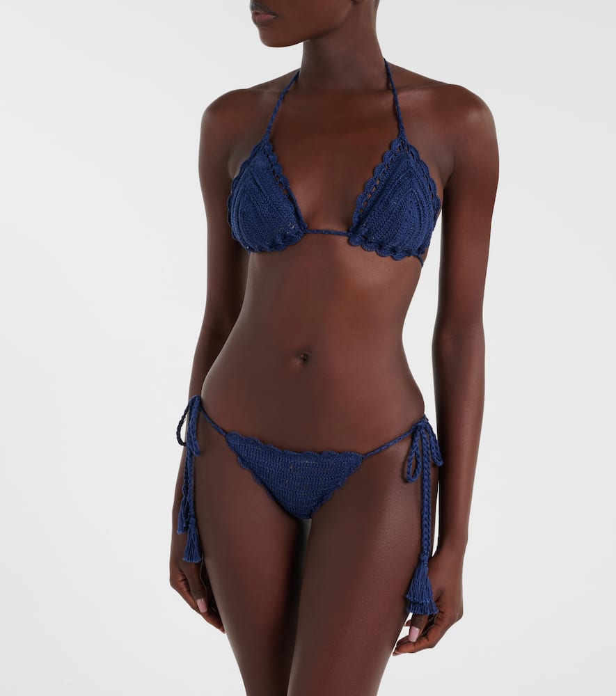 Crochet bikini top