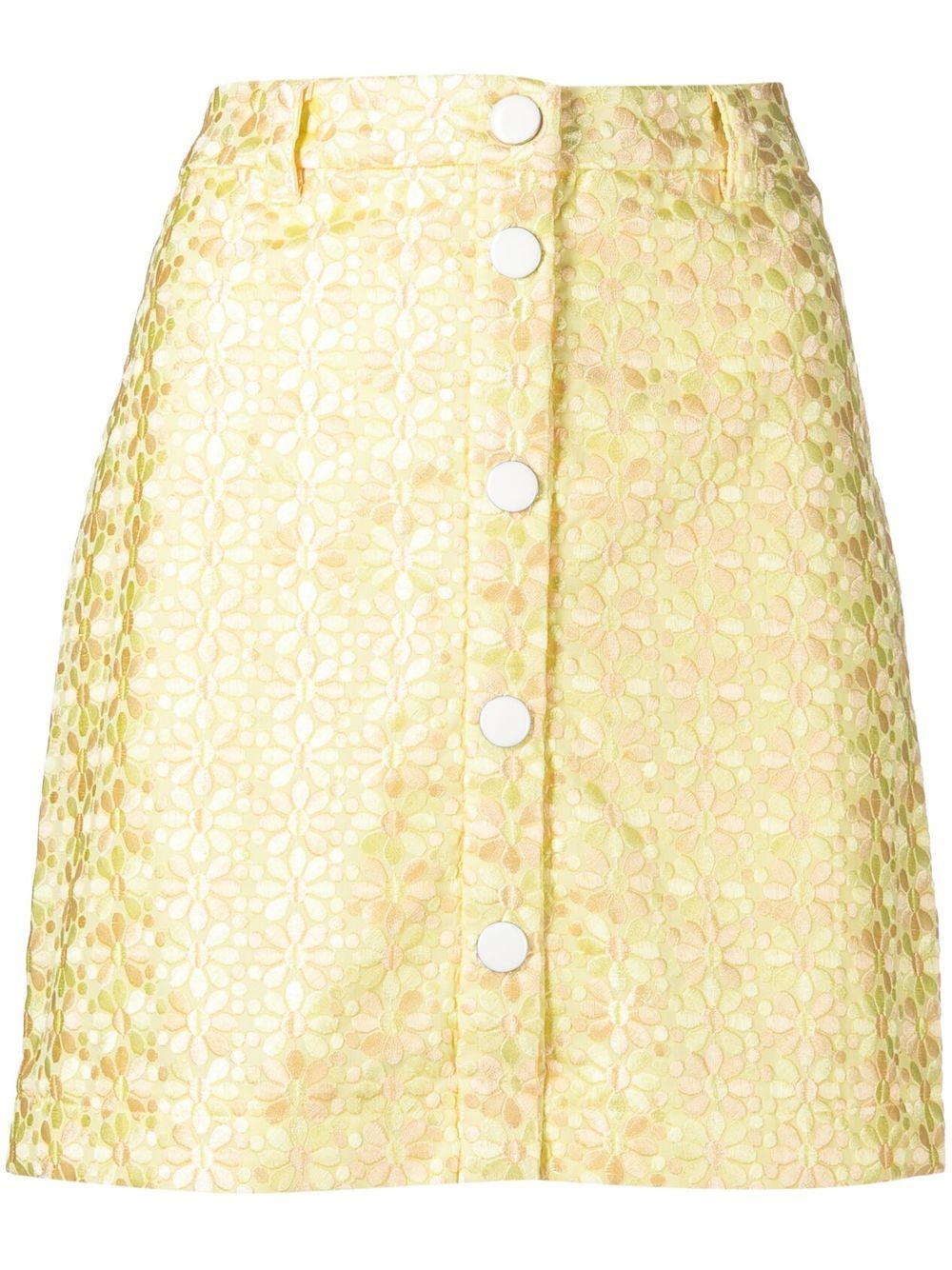 Vallis mini skirt - Yellow