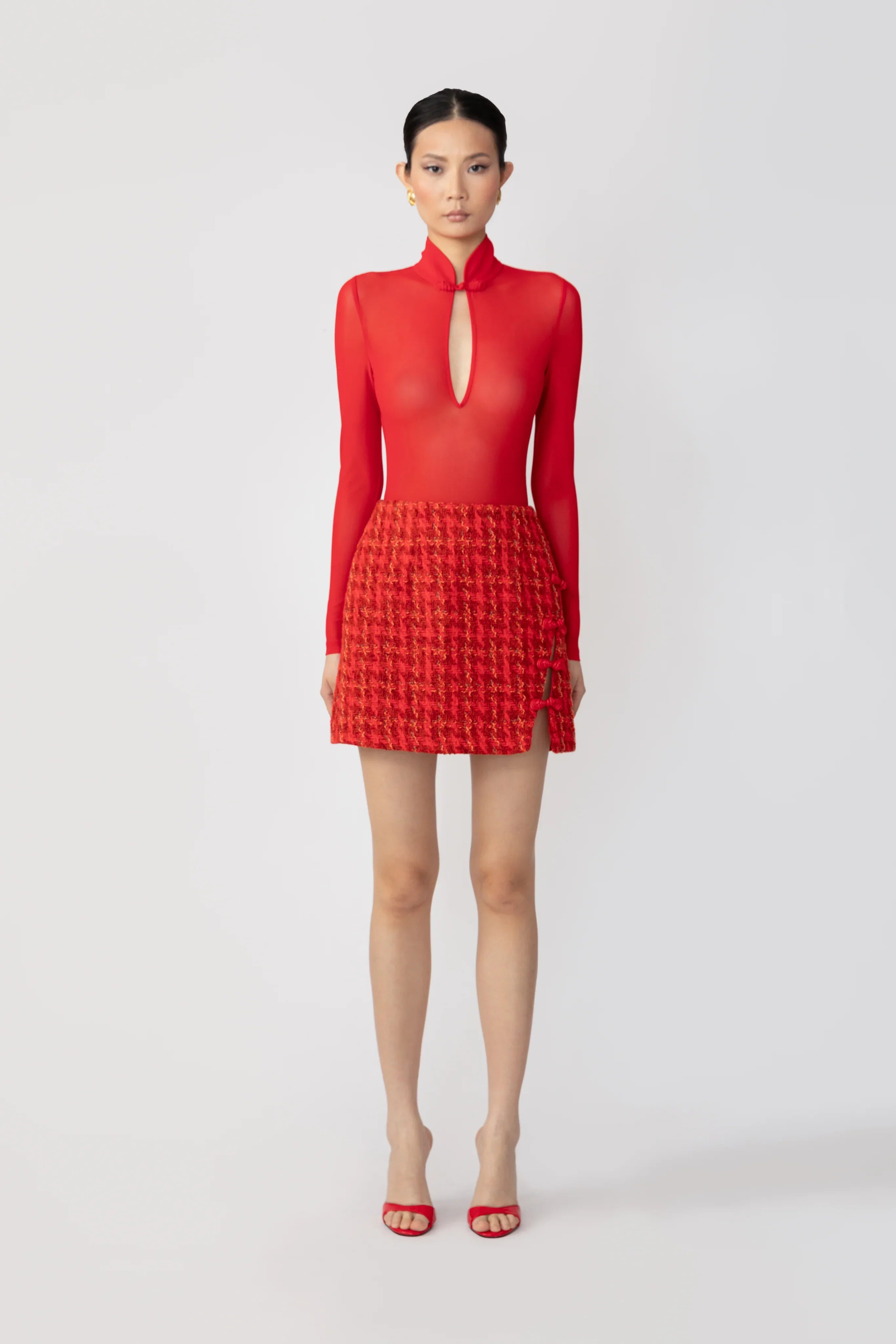 Ida Tweed Skirt