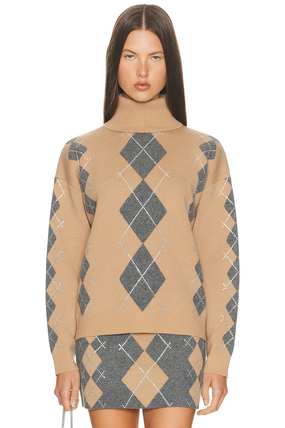 Retrofete Alberte Embellished Sweater in Cream. L. Also in XS, S