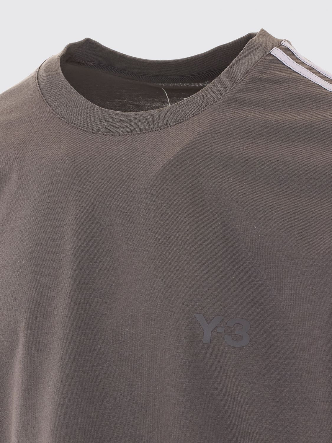 T-shirt Y-3 Gradient Stripes Short Sleeve T-Shirt Grey Five