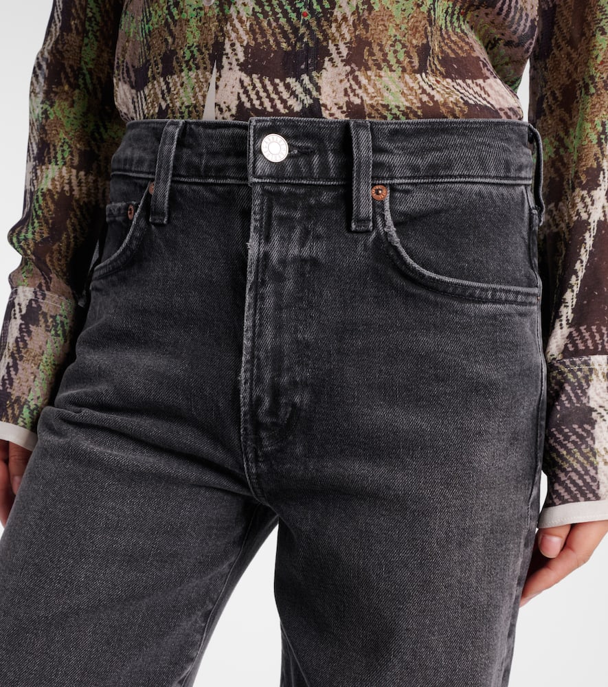 Harper mid-rise straight jeans