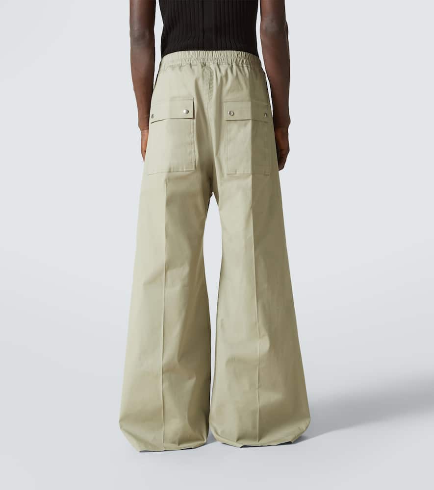 Bela cotton poplin wide-leg pants