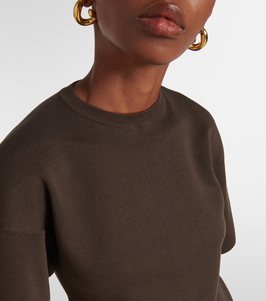 Dwyn wool and cotton-blend T-shirt