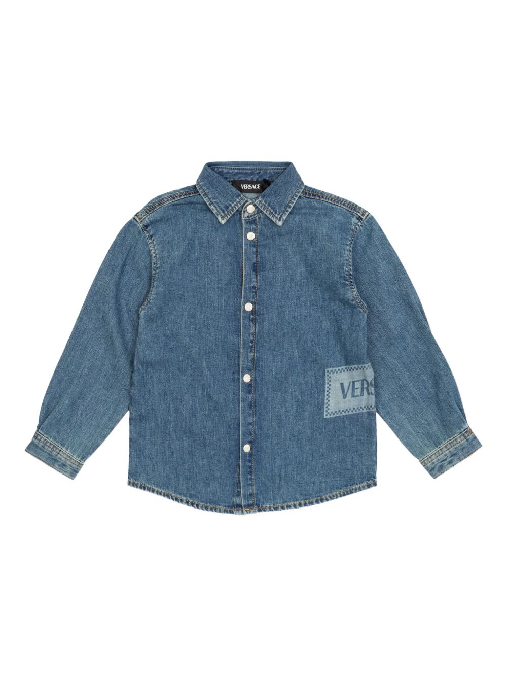 Denim button-up shirt - Blue