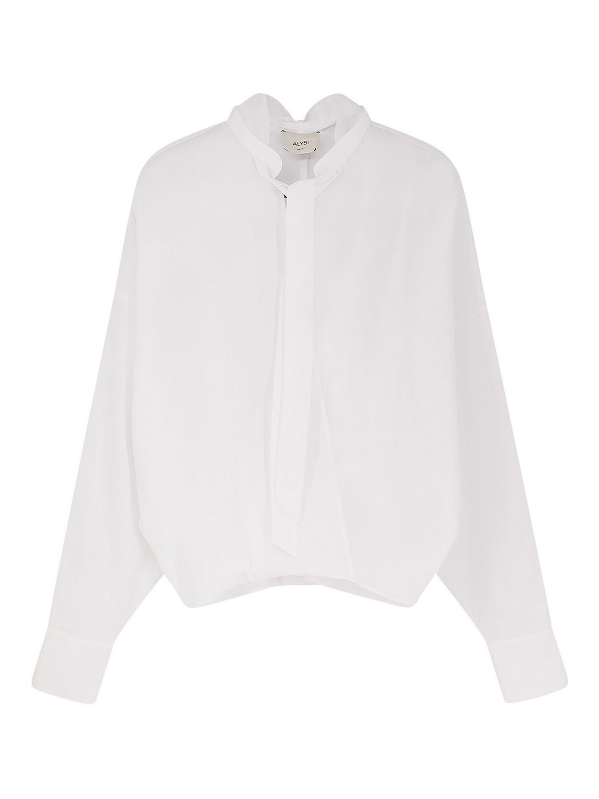 Cotton Shirt With Bow