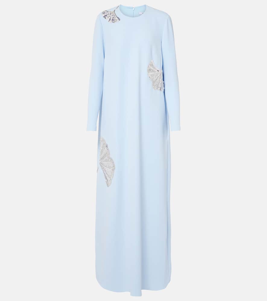 Naima embellished crêpe gown