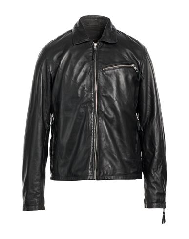 Man Jacket Black Size S Polyester