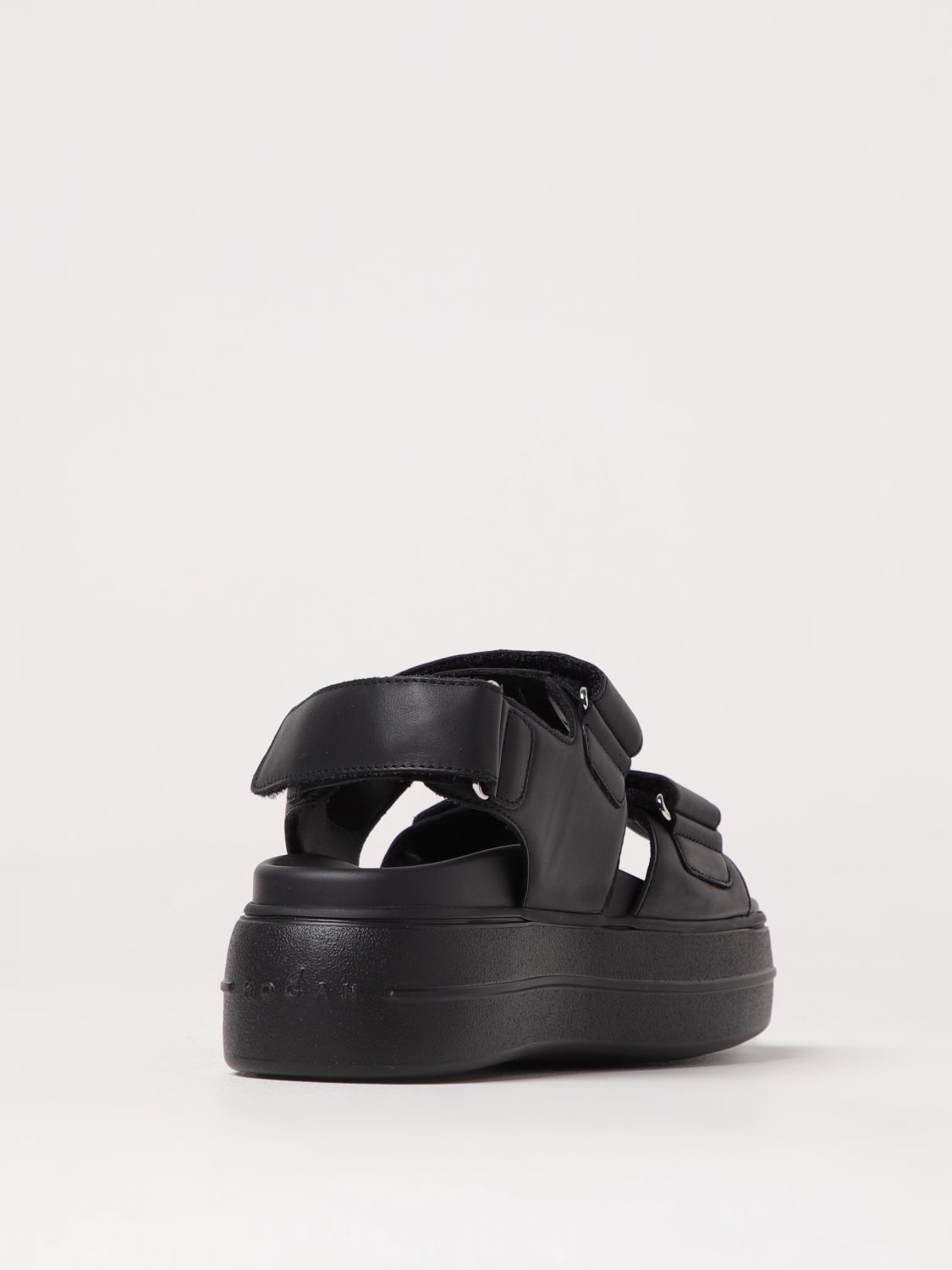 Leather sandals - Black