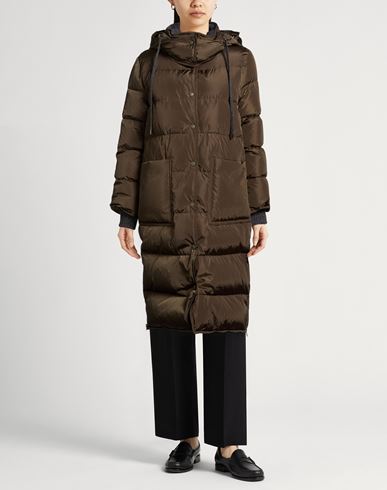 Easy Woman Puffer Military green Size 10 Polyamide