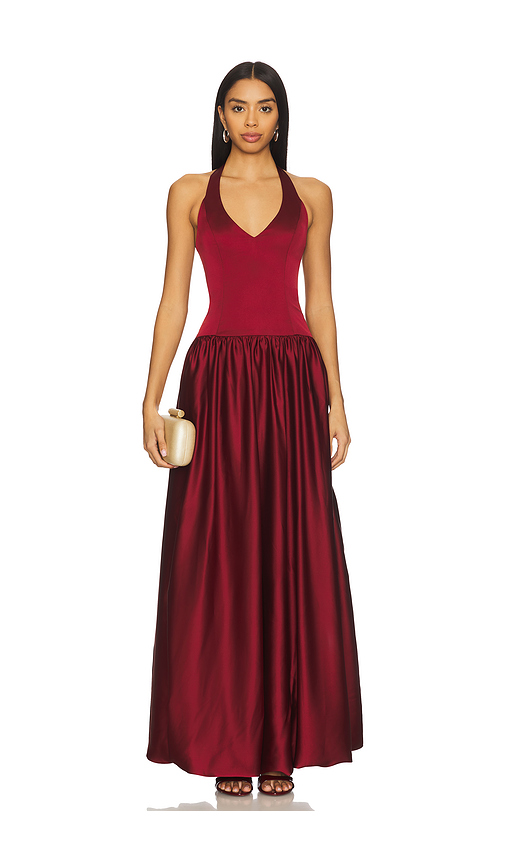 Show Me Your Mumu Eliza Maxi Dress in Black. S. Also in
