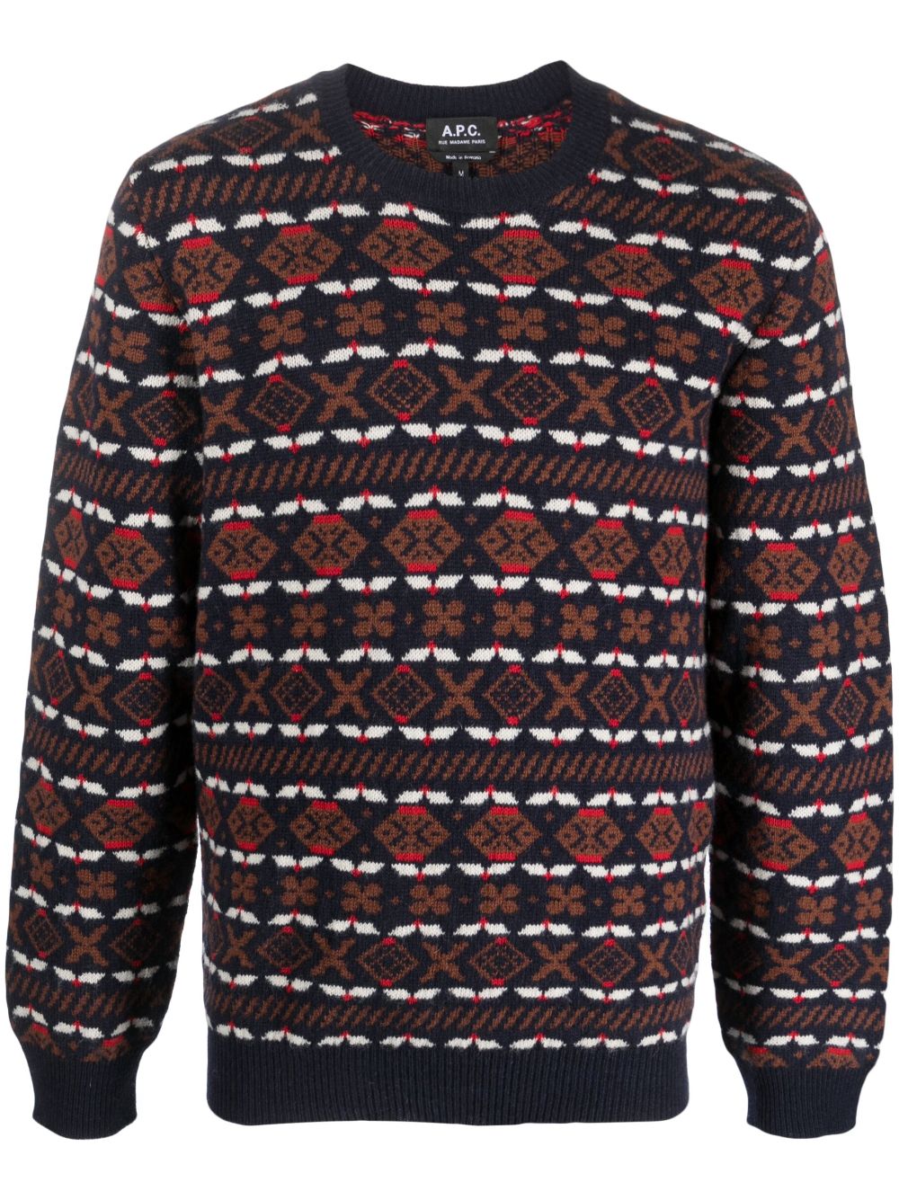 John merino-wool pullover - Green