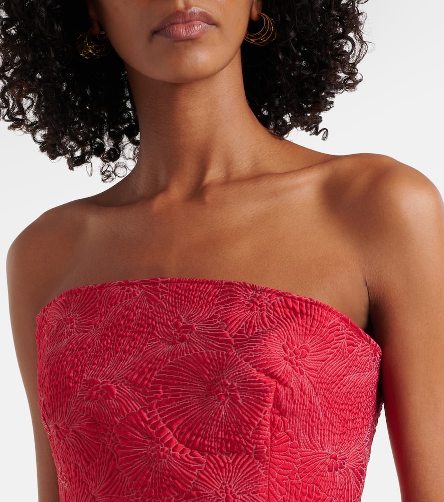 Manto off-shoulder maxi dress