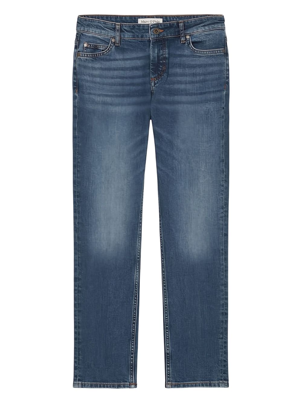Logo-patch jeans - Blue