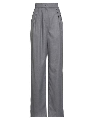 Woman Pants Grey Size 0 Polyester, Viscose, Elastane