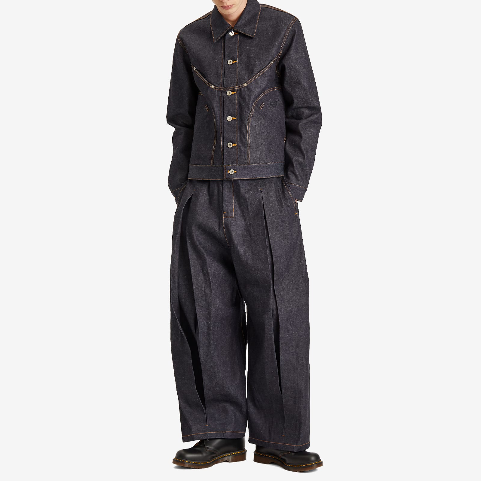 Men's Jiji Jacket in Raw Denim