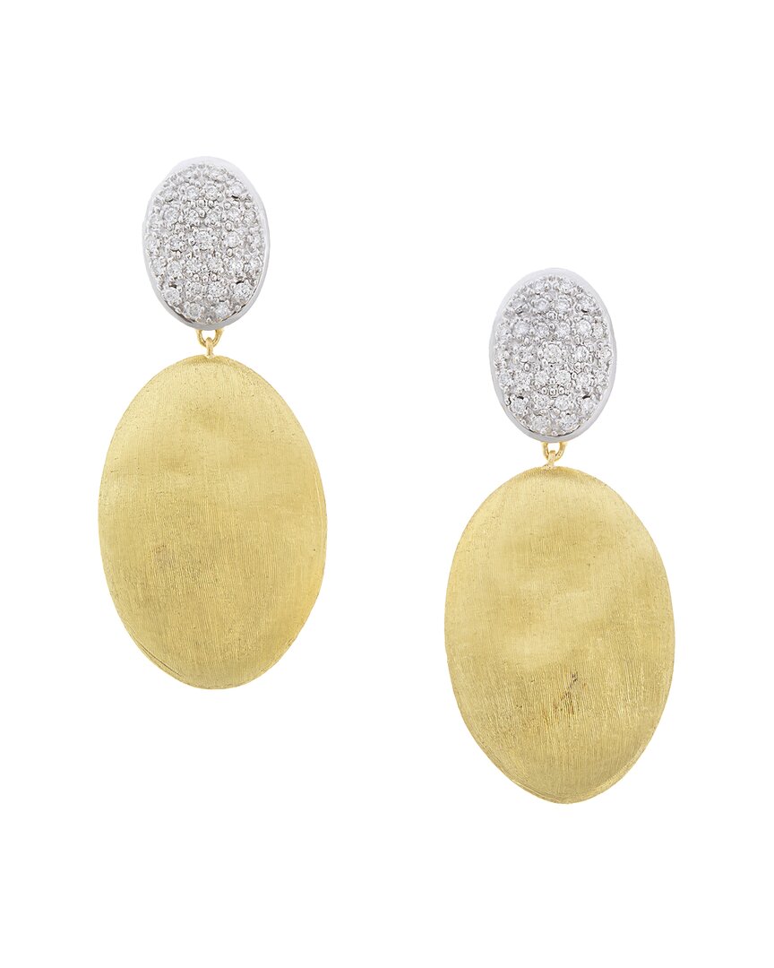 18K 0.44 Ct. Tw. Diamond Earrings