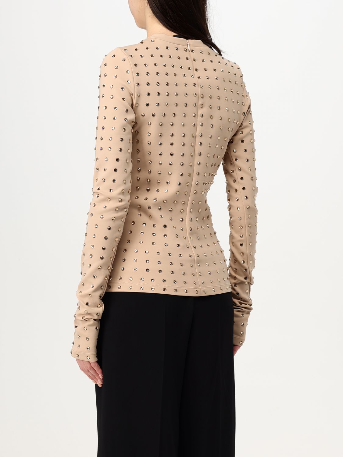 T-Shirt SPORTMAX Woman color Nude