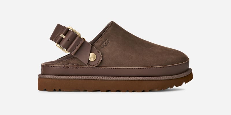 ® Women's Goldenstar Villa Clog Nubuck Shoes in Molasses