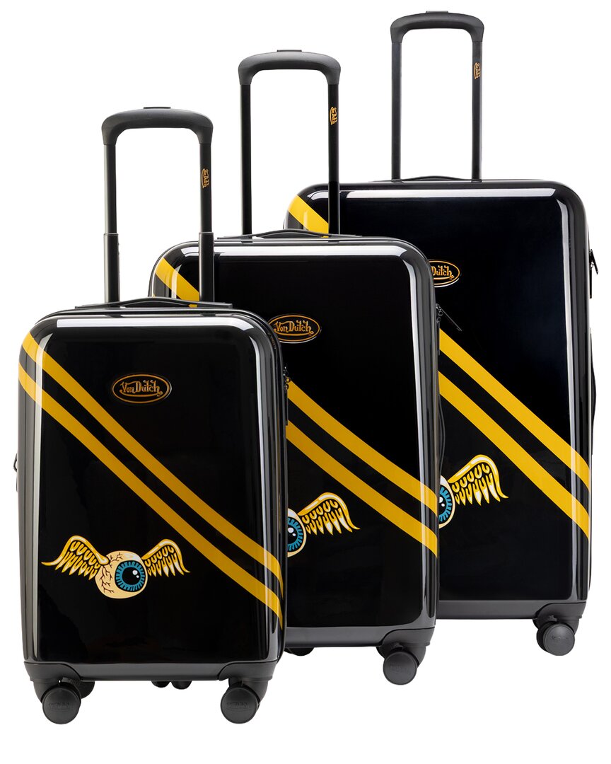 Rolling Striker 3Pc Expandable Hardside Spinner Luggage Set