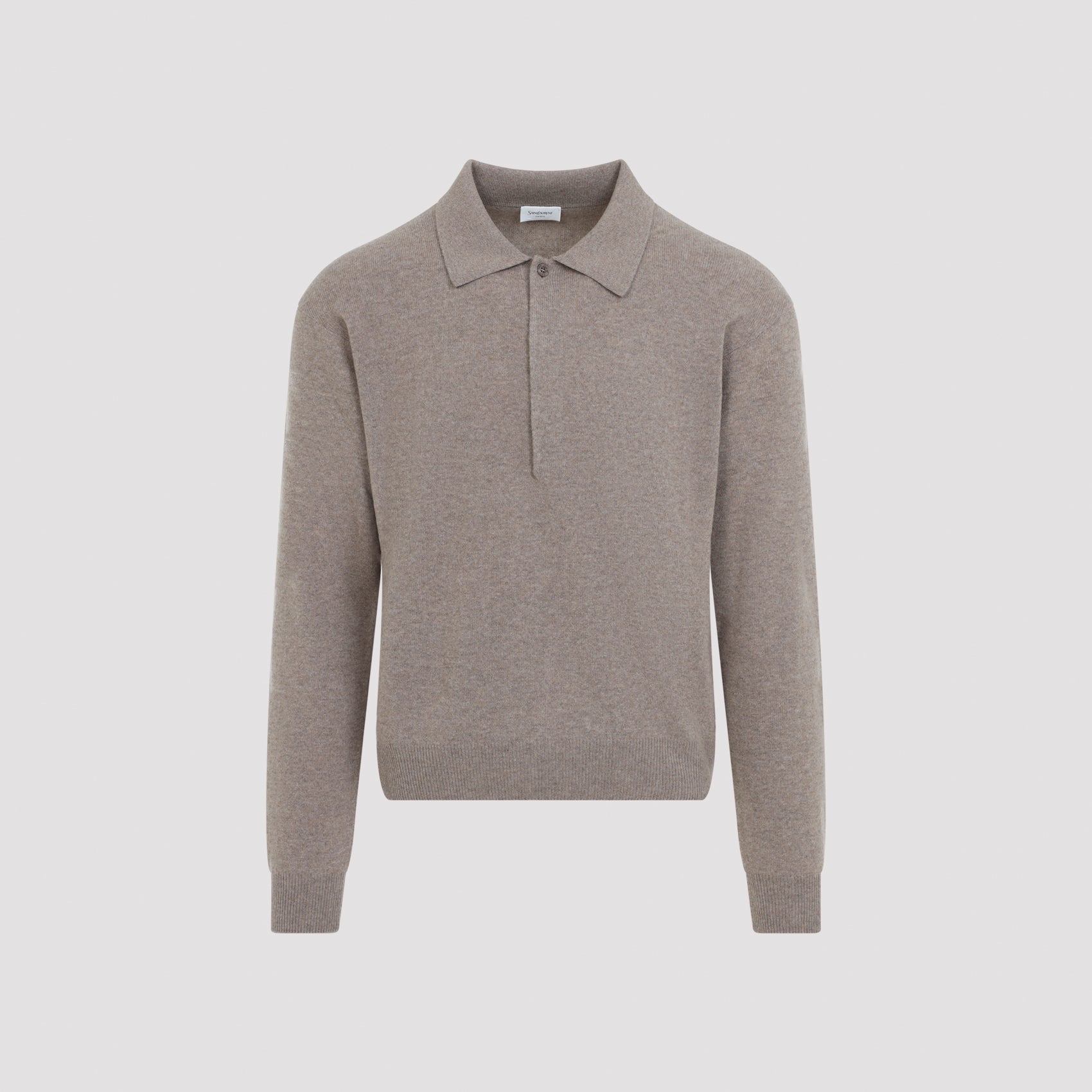 Men's Wool Polo Neck Knit Sweater