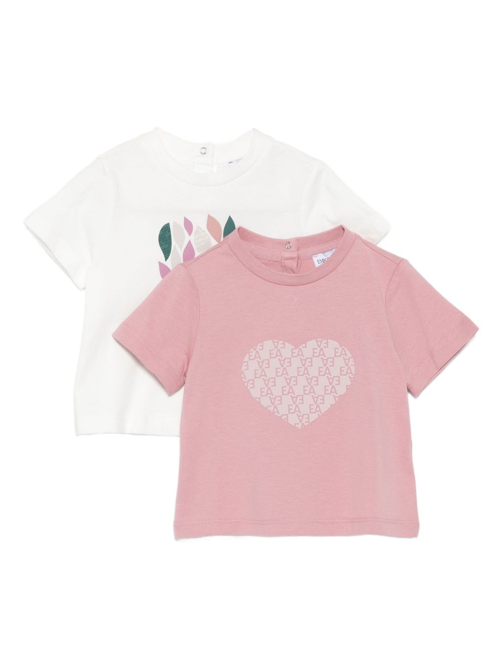 Graphic-print T-shirts (pack of two) - White